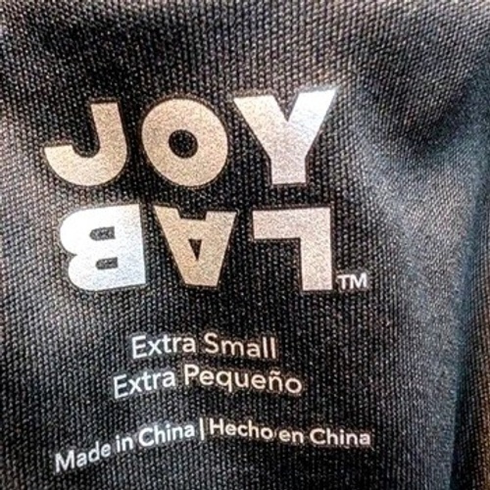 JoyLab Black Pleated Side Woven Athletic Shorts Size XS 3" Inseam Flowy Running - Picture 3 of 10